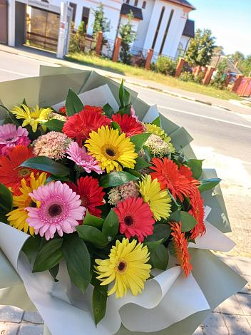Букет цветов из: Герберы в Электрогорске